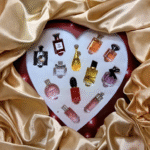 Mini Designer Perfume Gift Set, 12 Piece Collection Mix Brands + Red Paper Gift Bag - Image 2