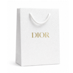 Dior Small Gold Gift Paper Bag