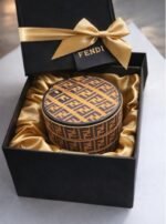 Retro Leather Jewelry Box Organizer with Mirror - Image 2