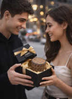 Retro Leather Jewelry Box Organizer with Mirror - Image 4