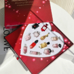 Mini Designer Perfume Gift Set, 12 Piece Collection Mix Brands + Red Paper Gift Bag - Image 3