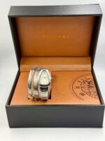 Bvlgari Snake Watch, Champagne Watch Face, Silver - Image 2