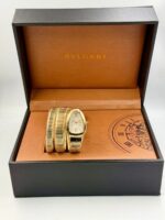 Bvlgari Snake Watch, Champagne Watch Face, Gold - Image 2