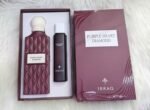 IBRAQ Purple Heart Diamond Perfume & Pocket Spray Set (150ml + Travel Spray) - Image 2